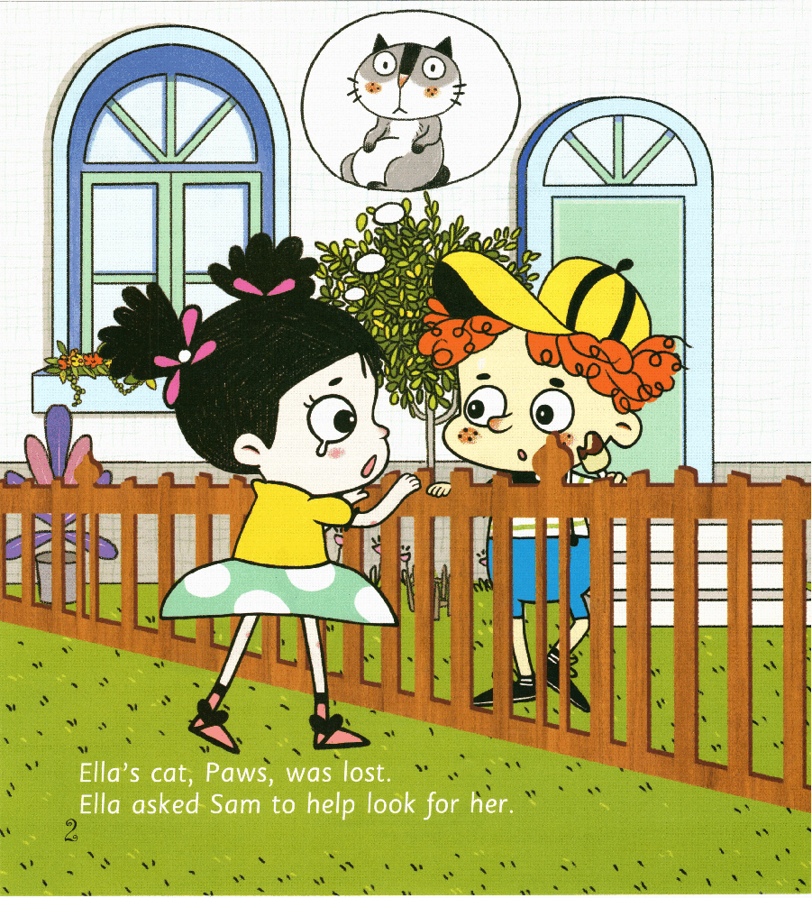 【小学英语启蒙绘本阅读】奇怪的响声.pdf,第2页预览