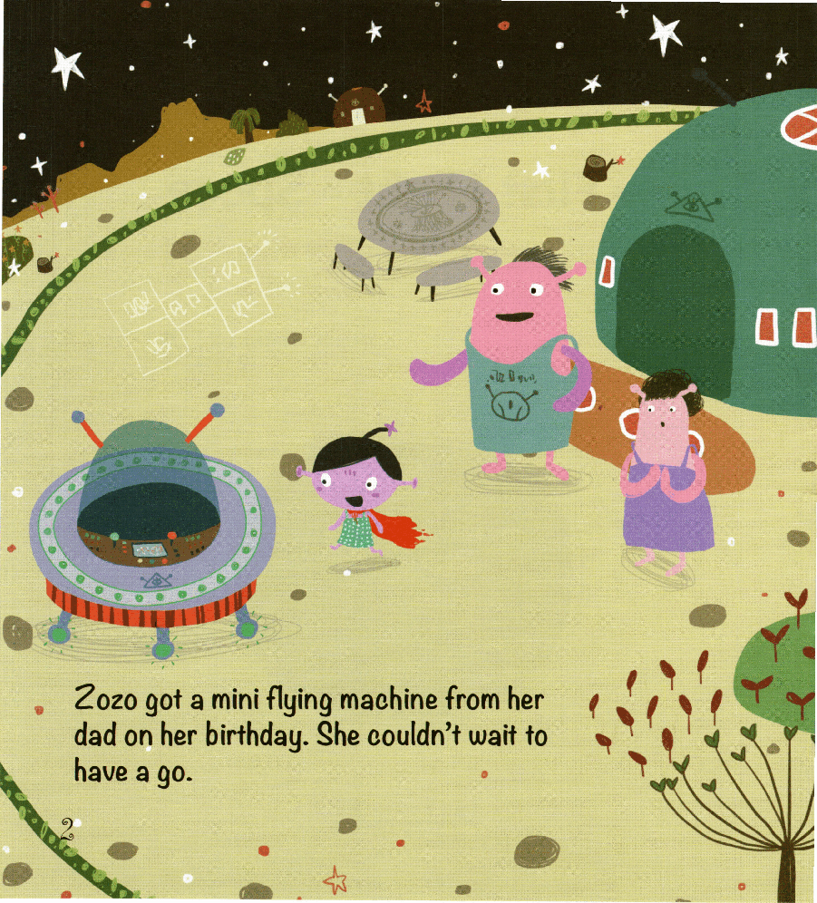 【小学英语启蒙绘本阅读】第一次太空飞行.pdf,第2页预览