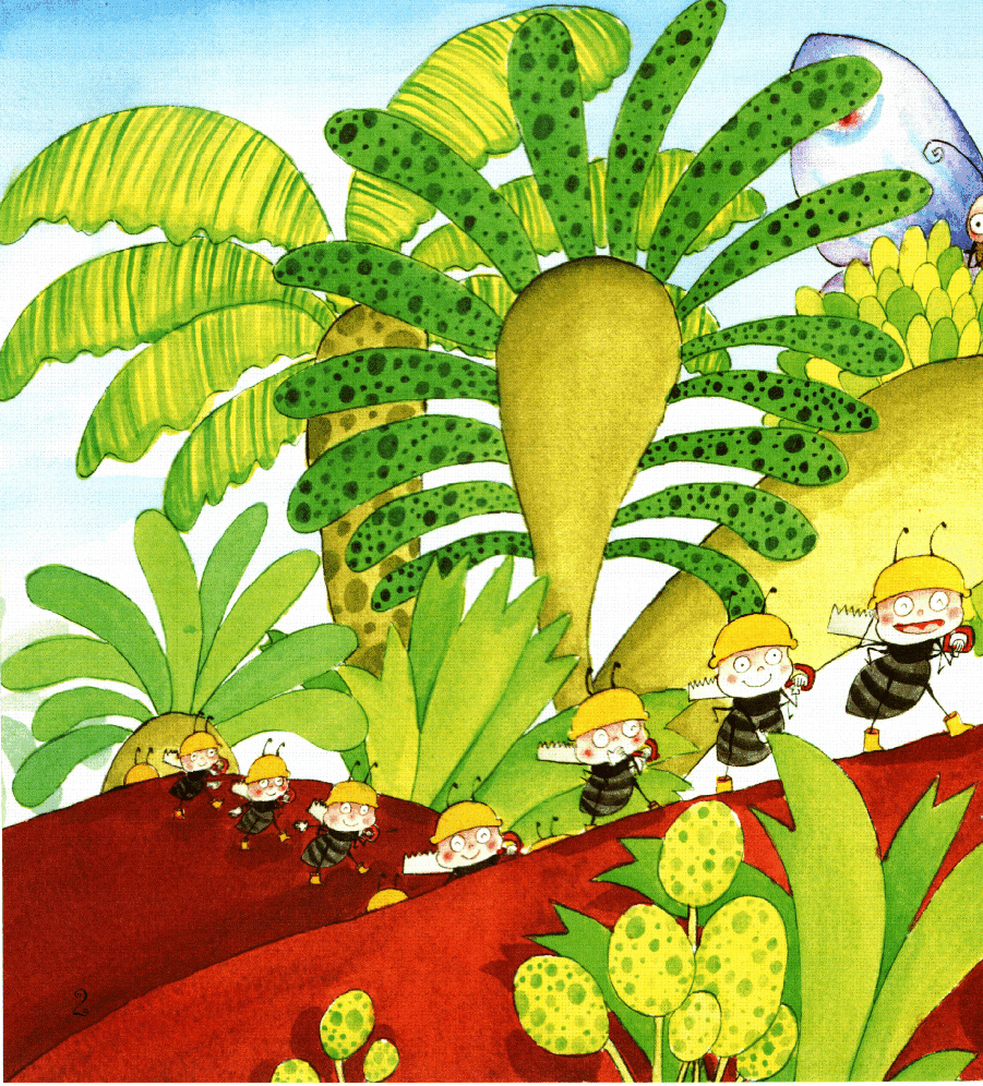 【小学英语启蒙绘本阅读】聪明的小蚂蚁.pdf,第2页预览