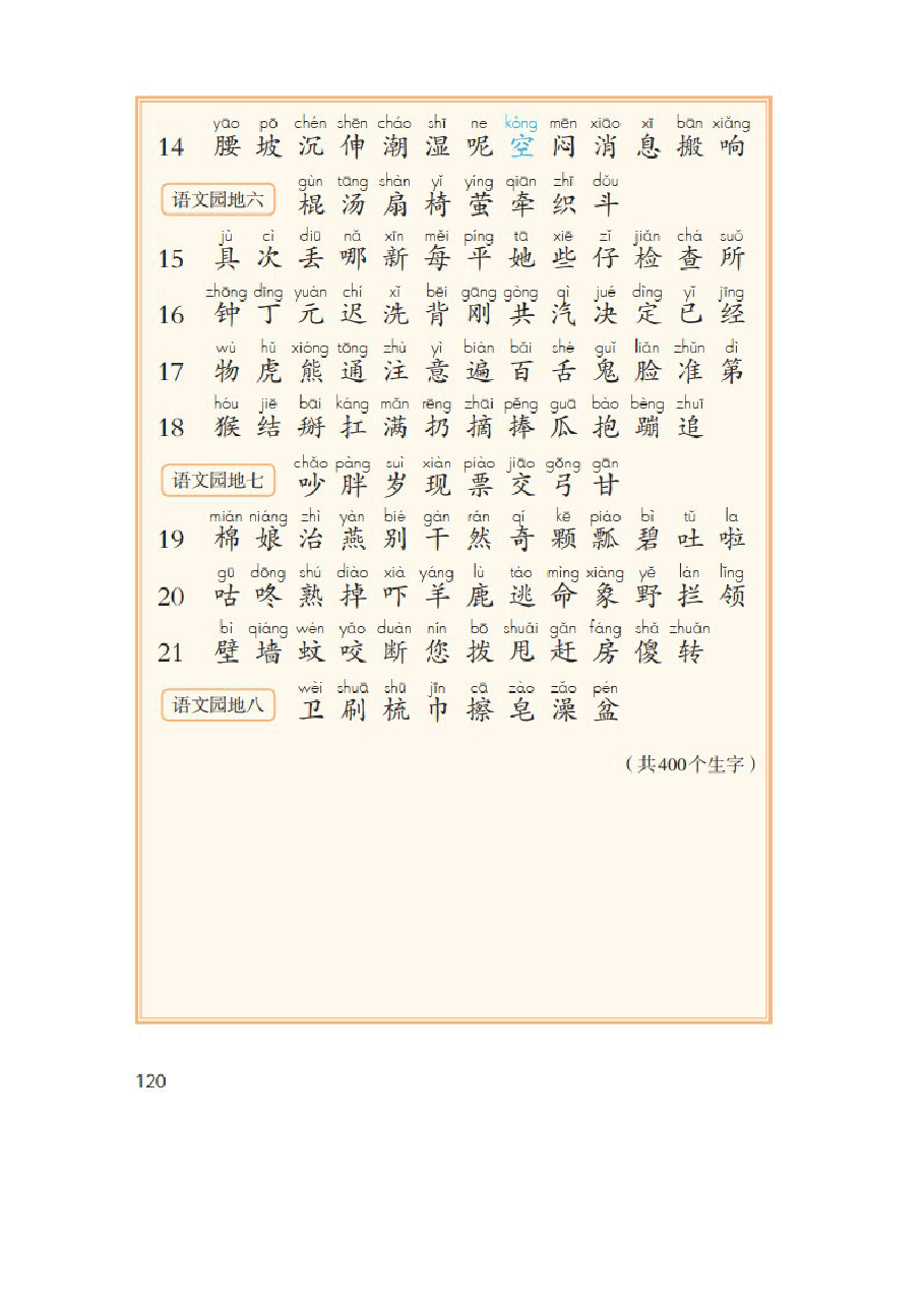 1-6(下)生字表++写字表+词语表.docx,第3页预览