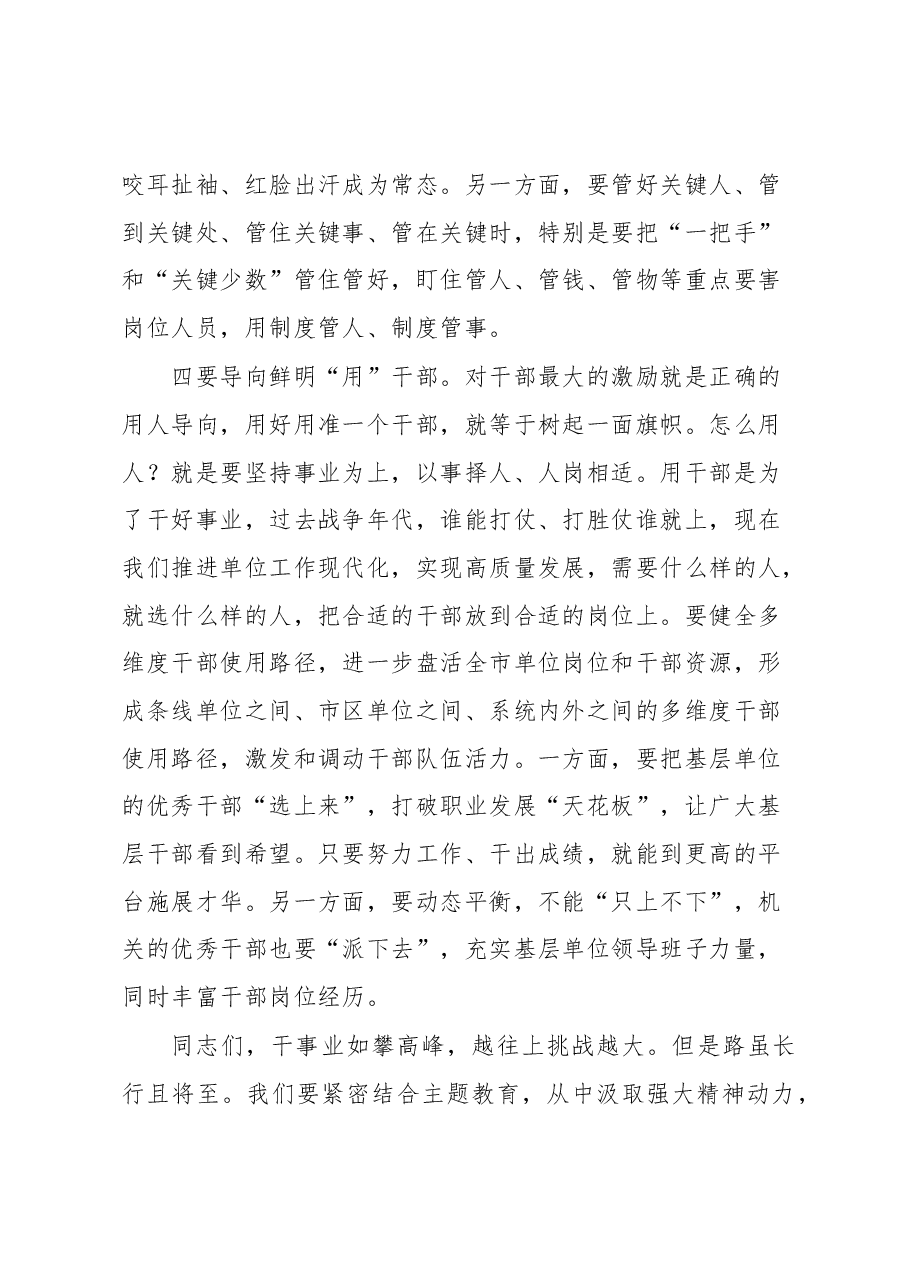 书记在全市干部队伍建设专题会上的讲话.docx,第3页预览