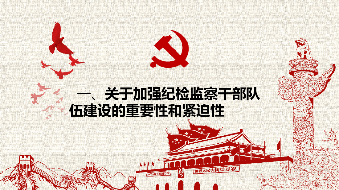 中国风纪检干部教育整顿主题党课:砥砺品格操守,彰显担当作为PPT模板.pptx,第4页预览
