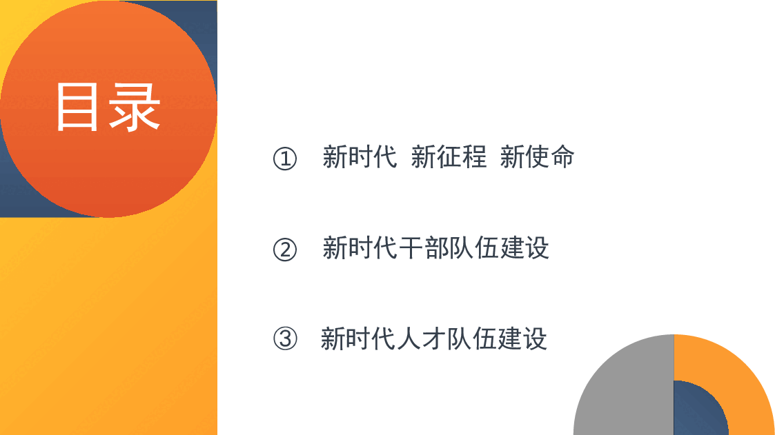 黄色简约二十大报告党课讲稿:关于新时代人才强国建设新部署的思考PPT模板.pptx,第4页预览
