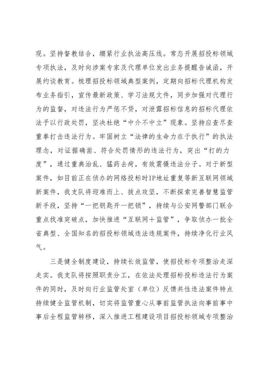 招投标领域专项治理表态发言.docx,第3页预览