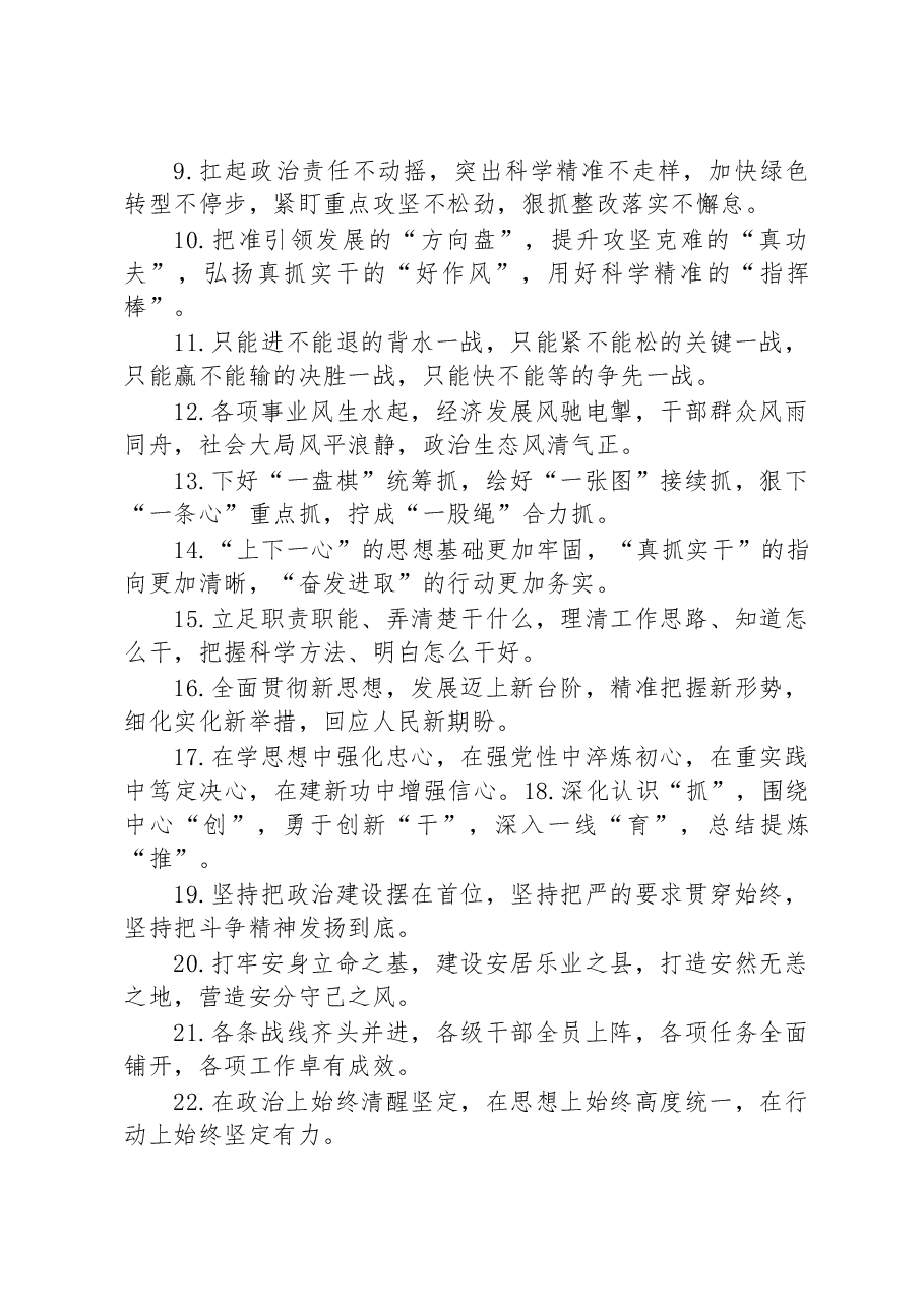 关于讲话报告类的排比句39例.docx,第2页预览