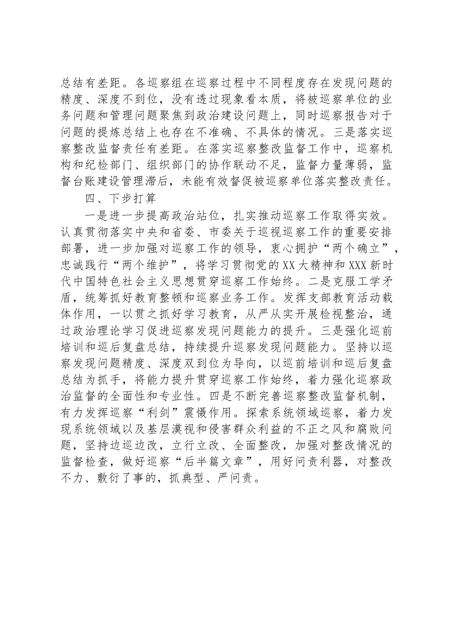 2023年巡察办半年工作总结.docx,第4页预览