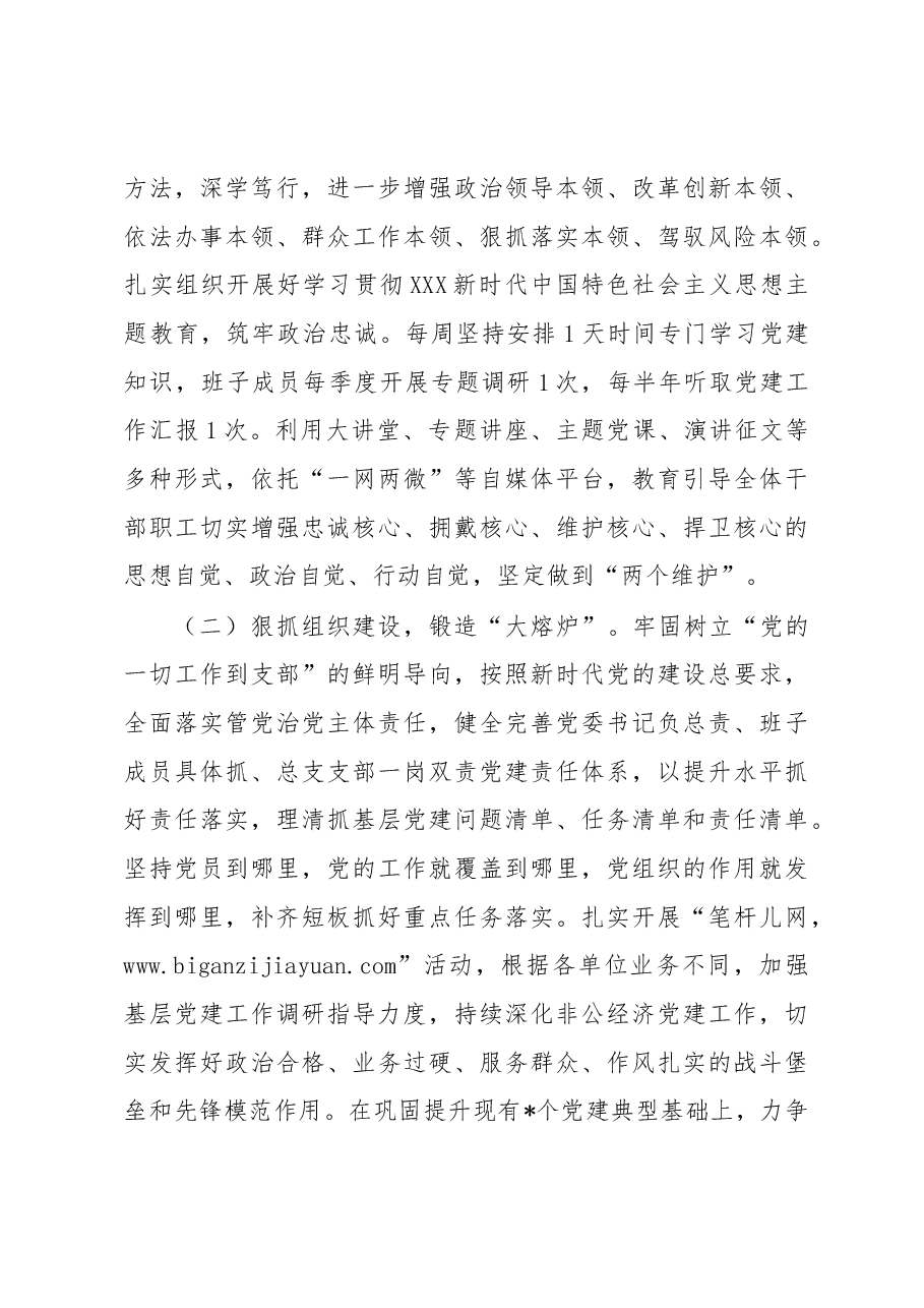 2023年市局上半年基层党建工作述职报告.docx,第4页预览