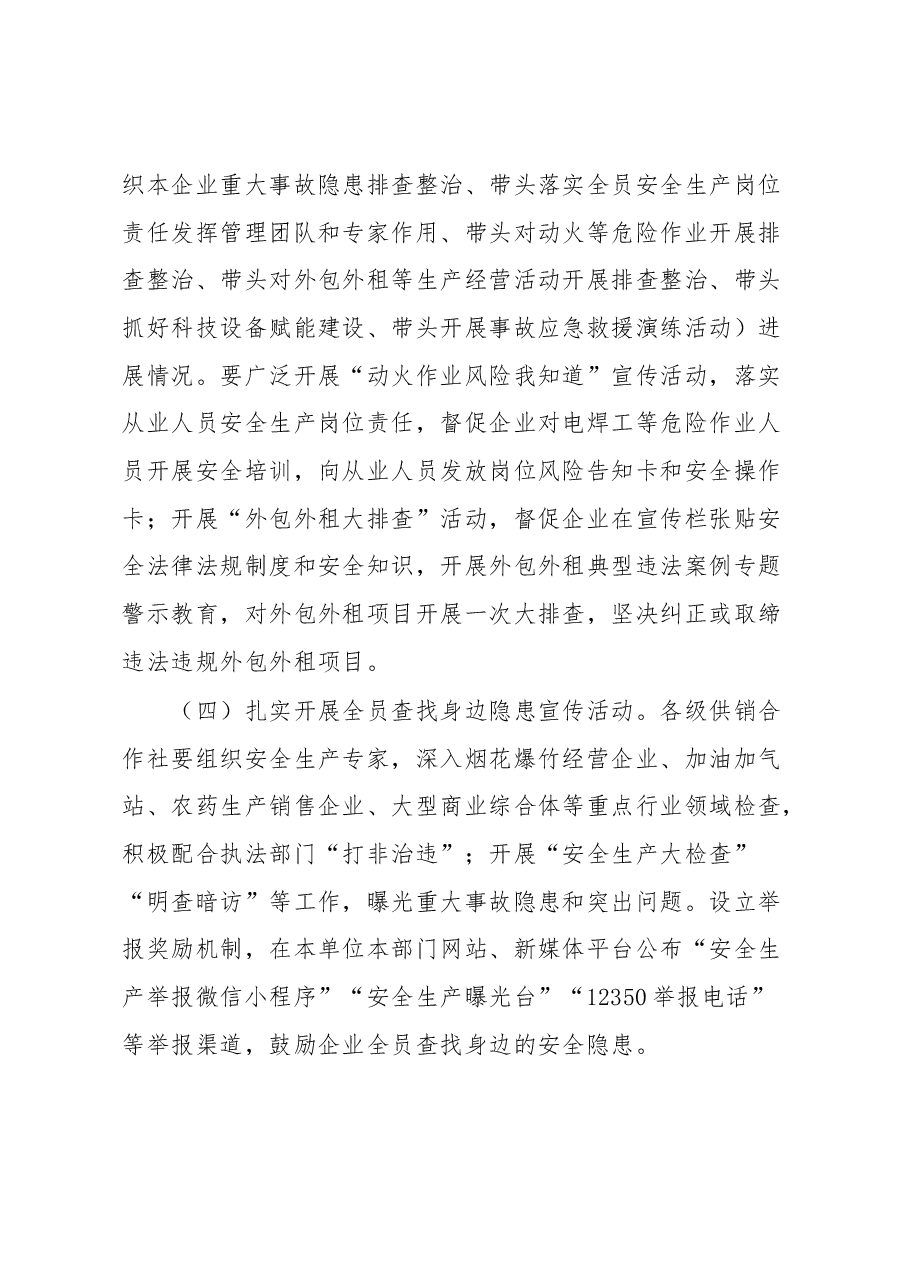 2023年全市供销合作社系统“安全生产月”活动实施方案.docx,第4页预览