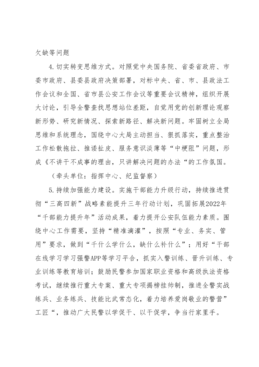 X县公安局2023年“作风建设年”活动实施方案.docx,第4页预览