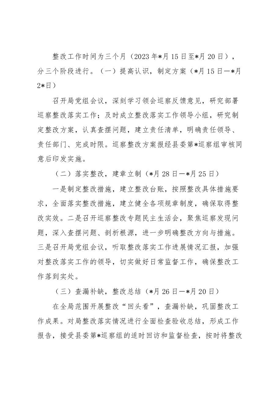 组关于落实县第巡察组反馈意见的整改方案.docx,第2页预览
