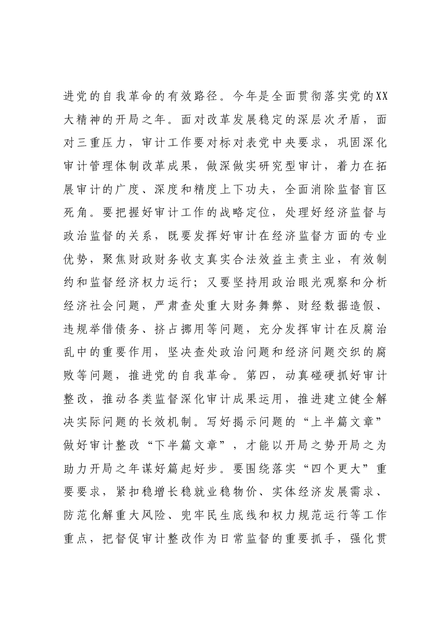 在X审计委员会第X次会议上的讲话提纲.docx,第4页预览