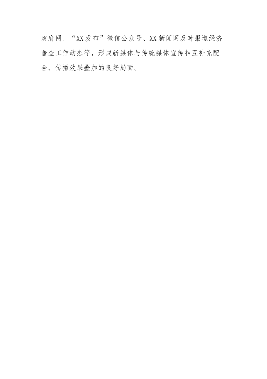 XX区“五个一”宣传推进“五经普”.docx,第3页预览
