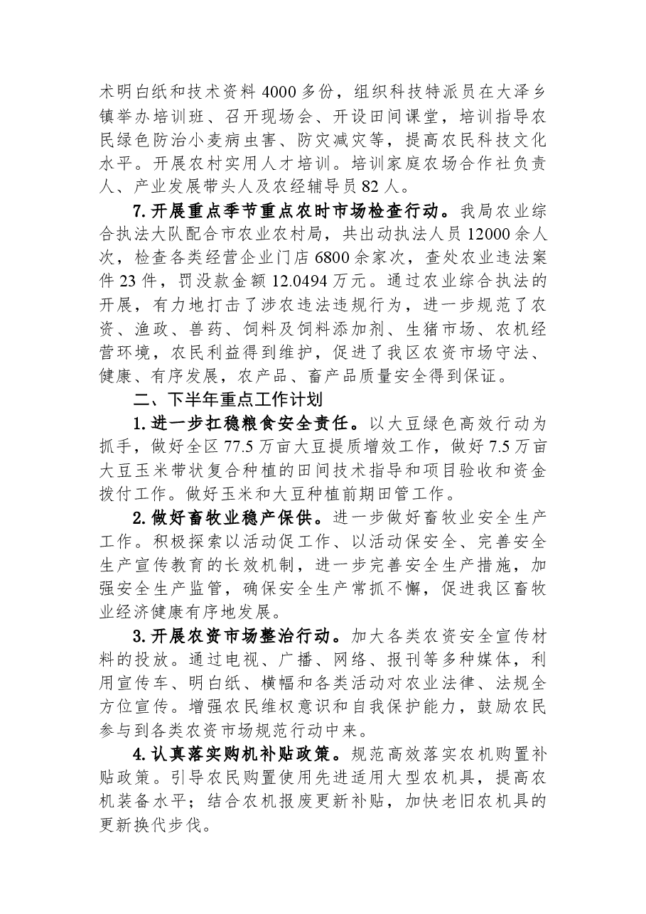 （10篇）2023年上半年工作总结及下半年工作计划汇编.docx，第3页预览