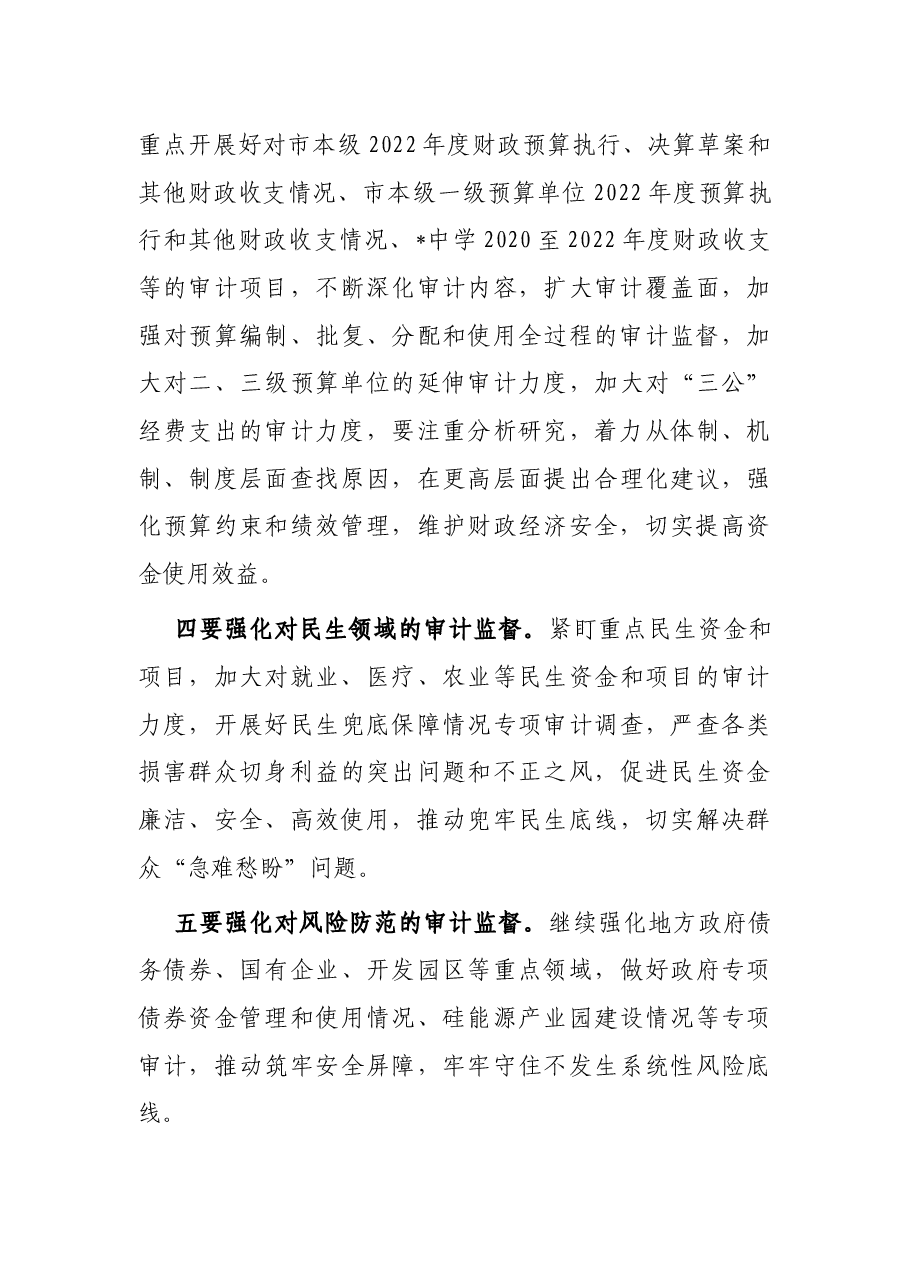 在全市审计工作会议上的讲话.docx,第3页预览