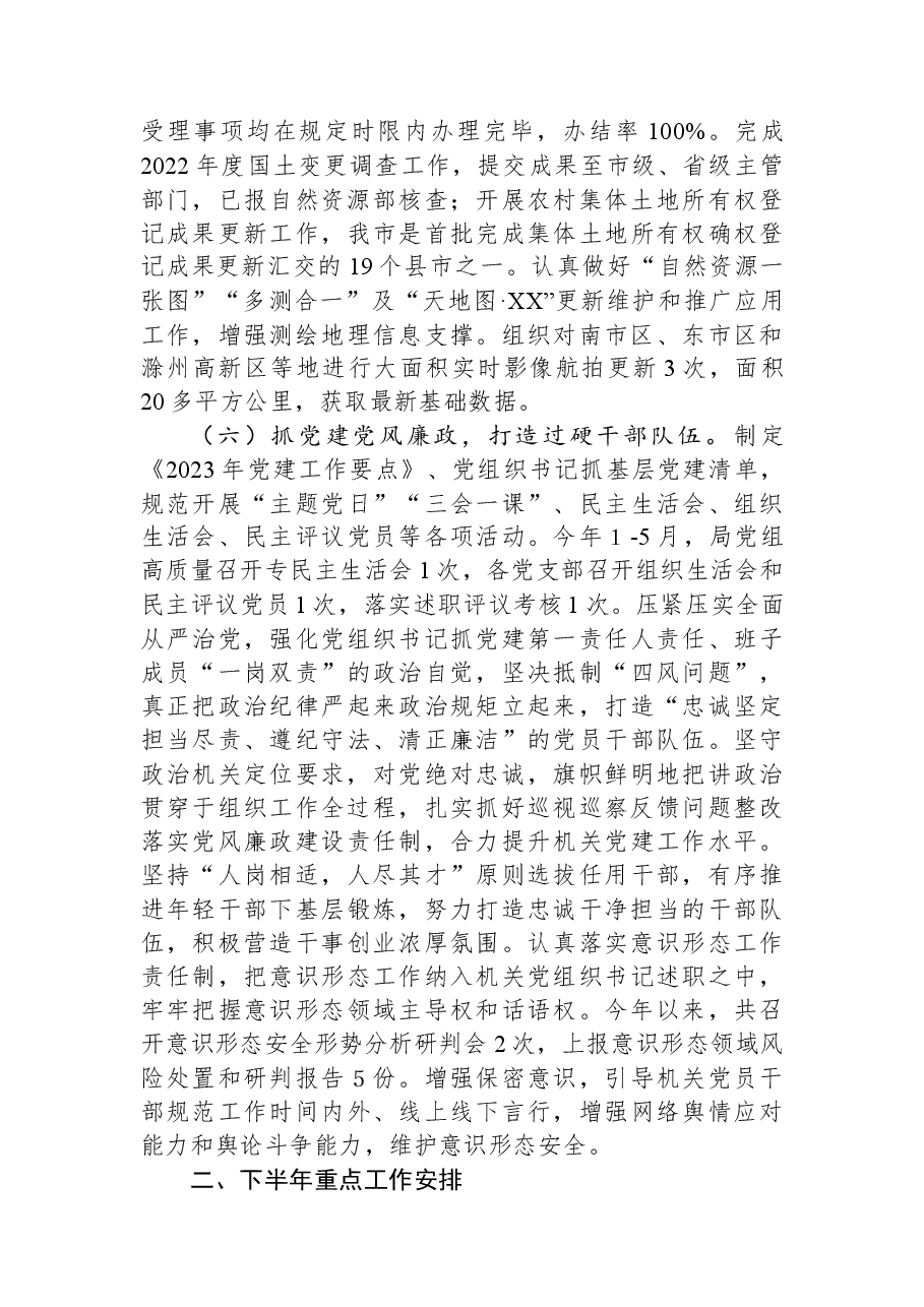 2023年上半年工作总结和下半年重点工作安排.docx,第4页预览
