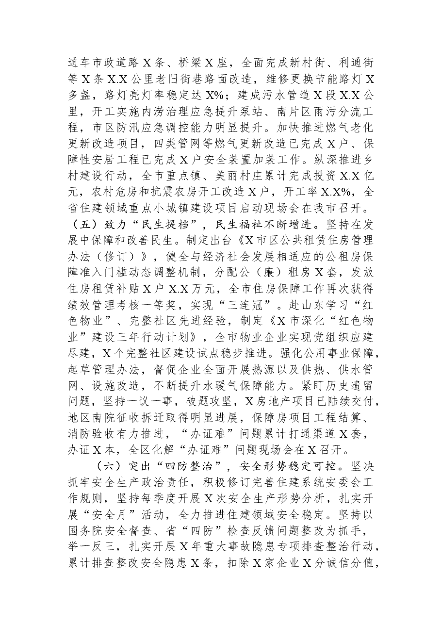 市住建局2023年上半年工作总结暨下半年工作安排.docx,第3页预览