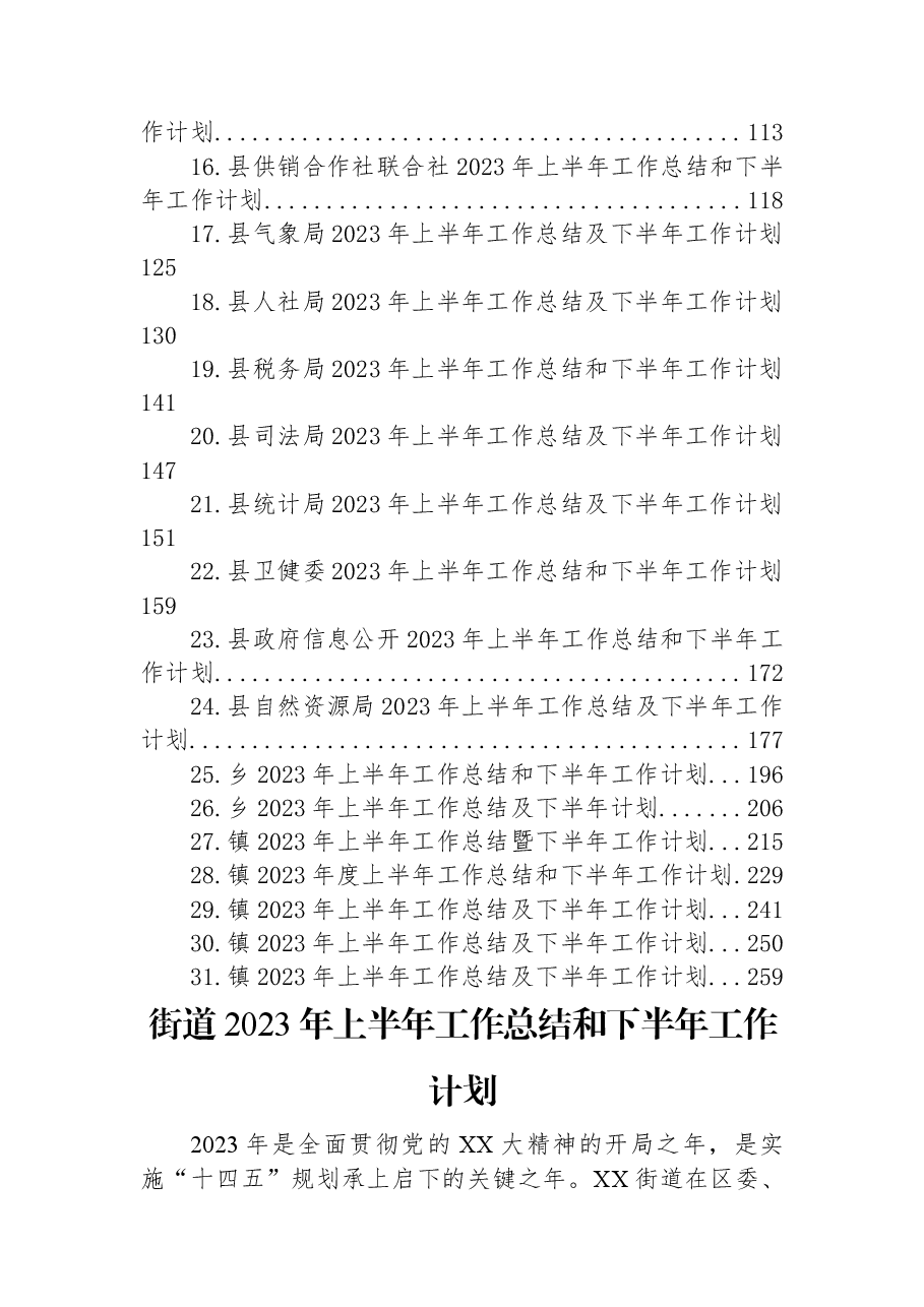 (31篇)2023年上半年工作总结及下半年工作计划汇编.docx,第2页预览