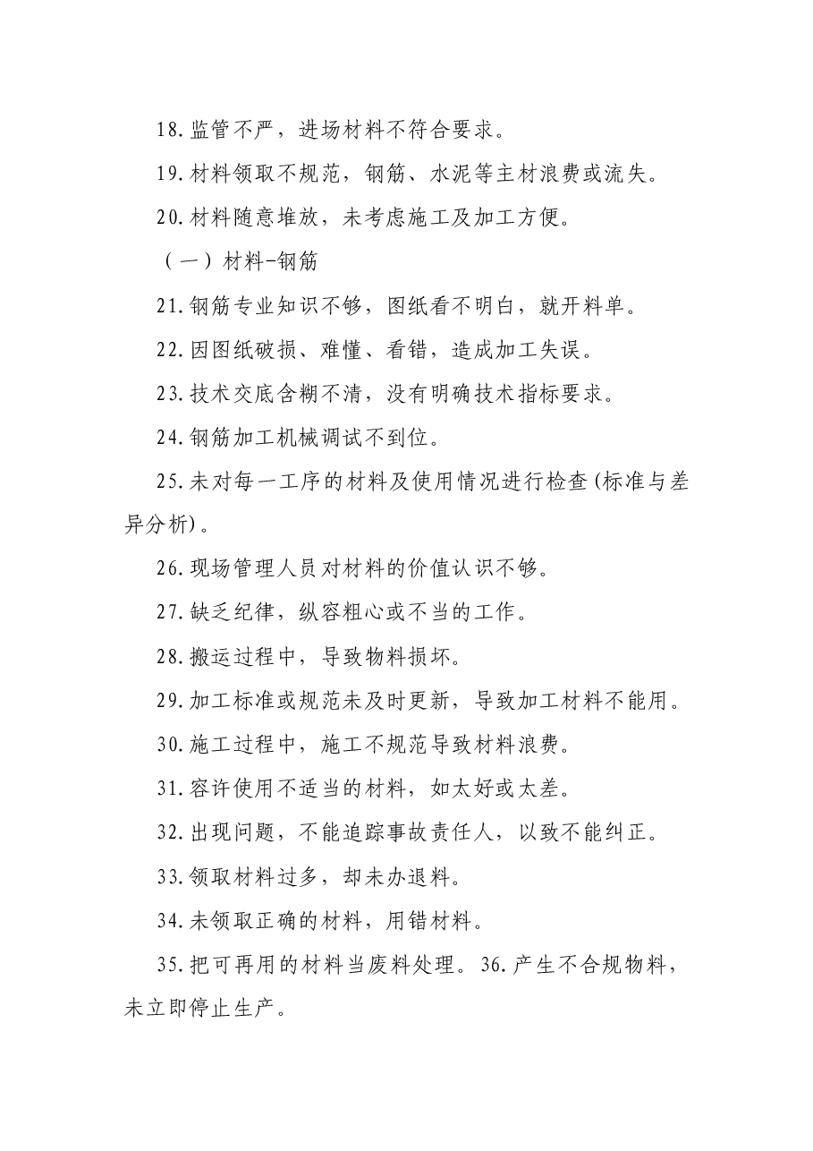 工程审计问题清单100条.docx,第2页预览