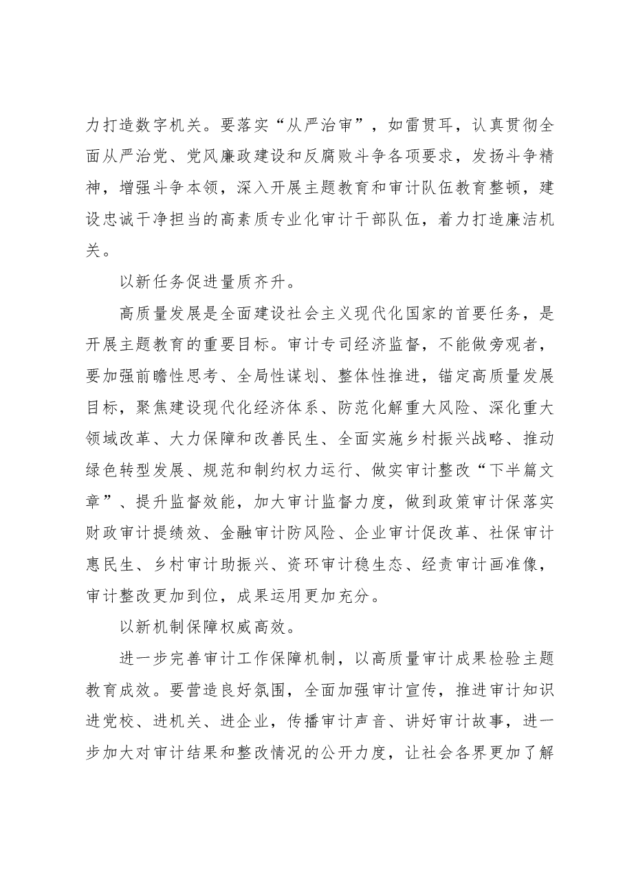 在审计局党组理论学习中心组专题研讨交流会上的发言材料.docx,第3页预览