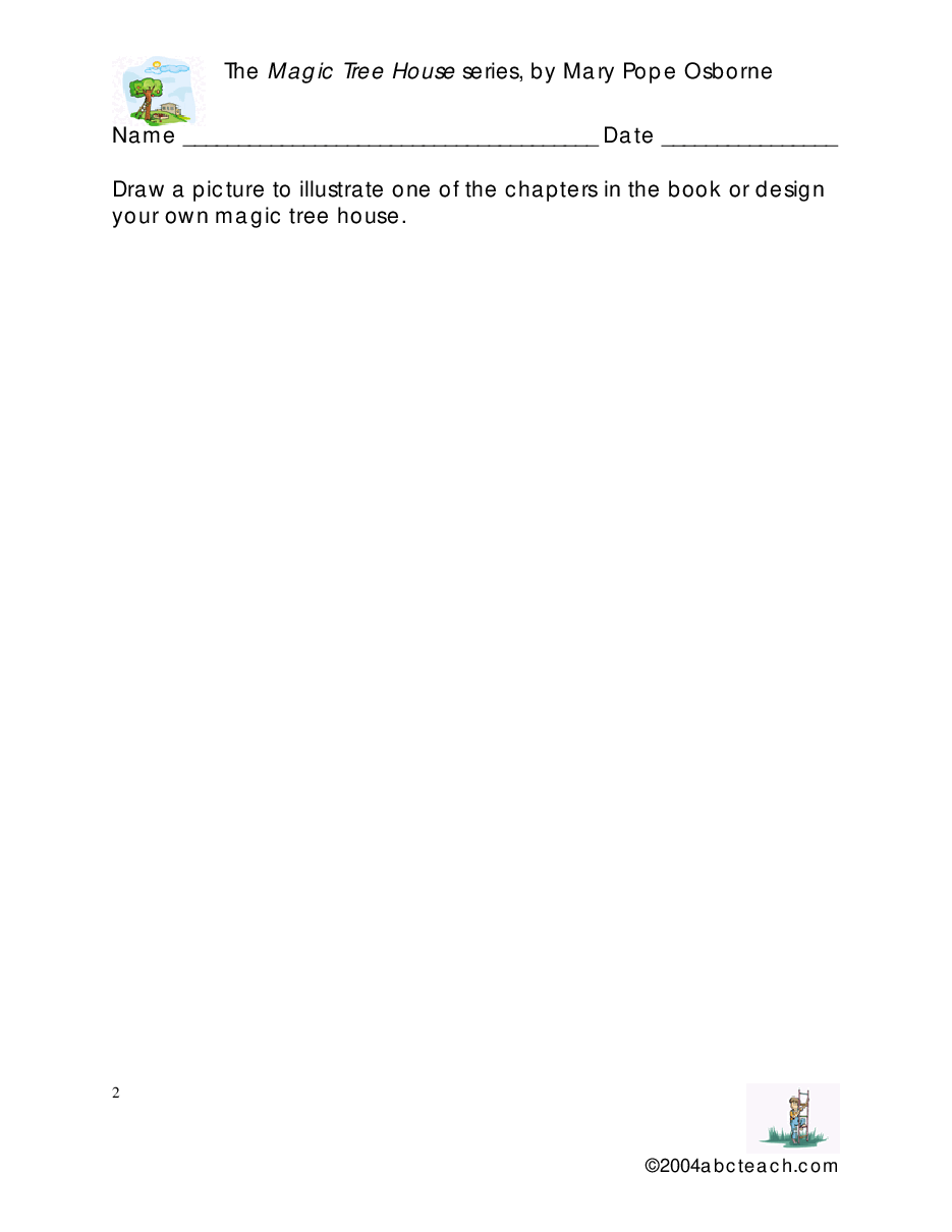 Magic Tree House 配套练习资料MTH_book report.pdf，第2页预览