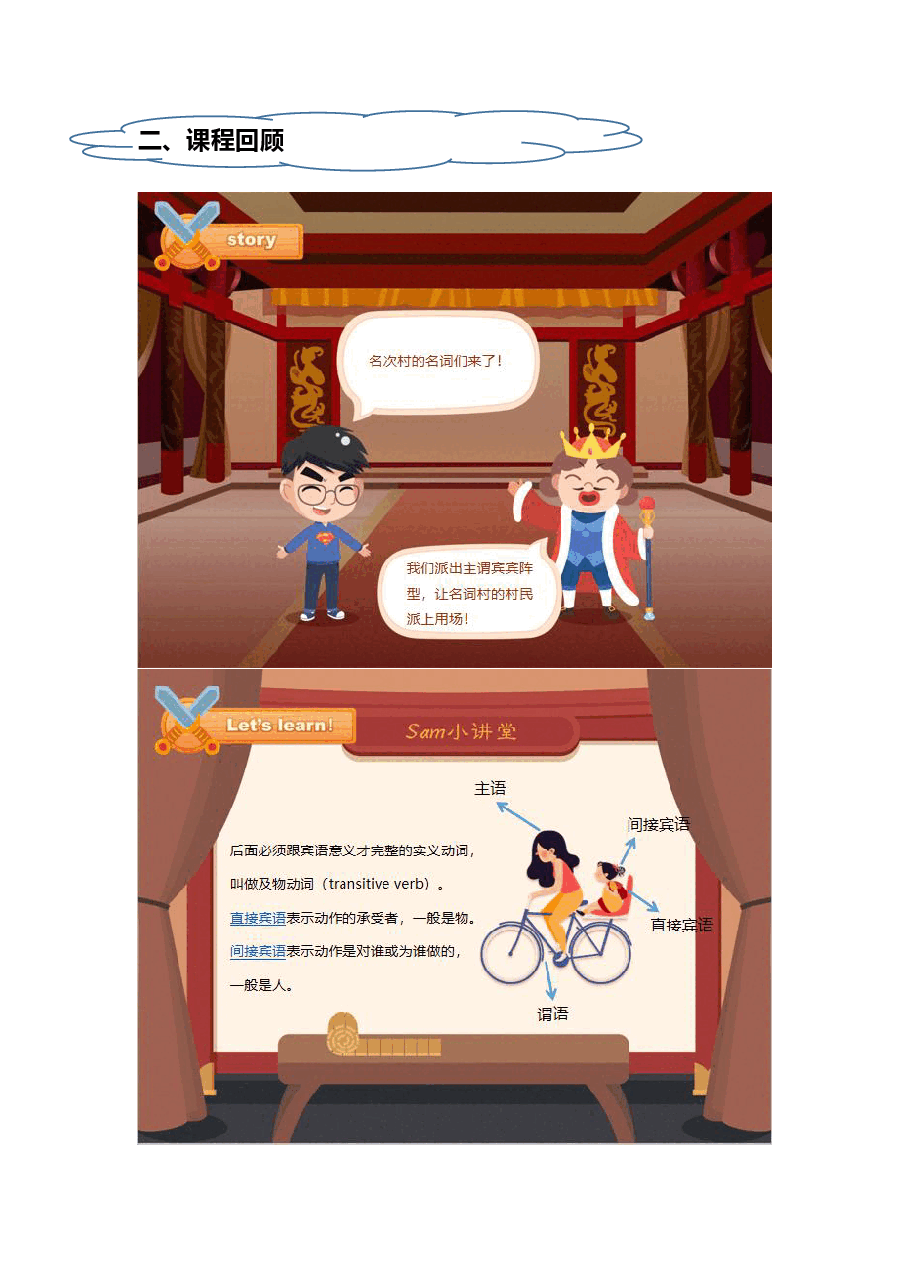 初中英语语法精讲:五大句型3.pdf,第2页预览
