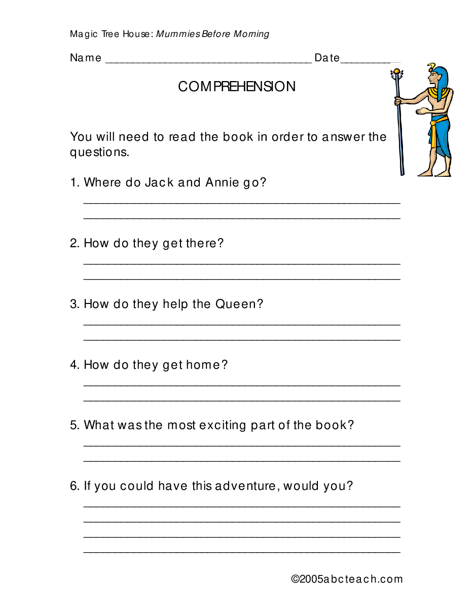 Magic Tree House 配套练习资料MTH03_mummies in the morning.pdf,第4页预览