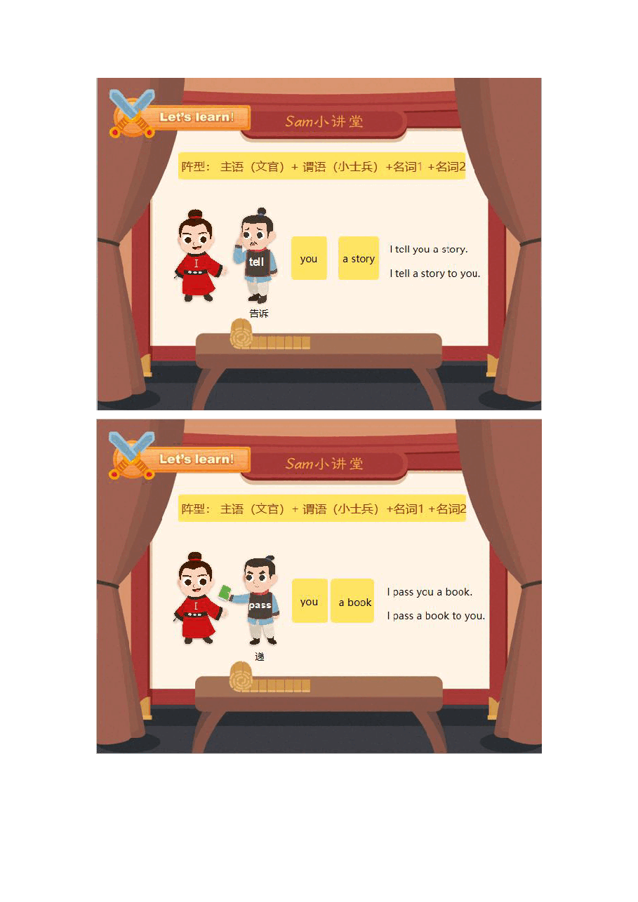 初中英语语法精讲:五大句型3.pdf,第4页预览