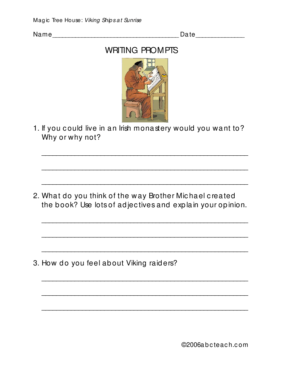Magic Tree House 配套练习资料MTH15_viking ships at sunrise.pdf，第3页预览