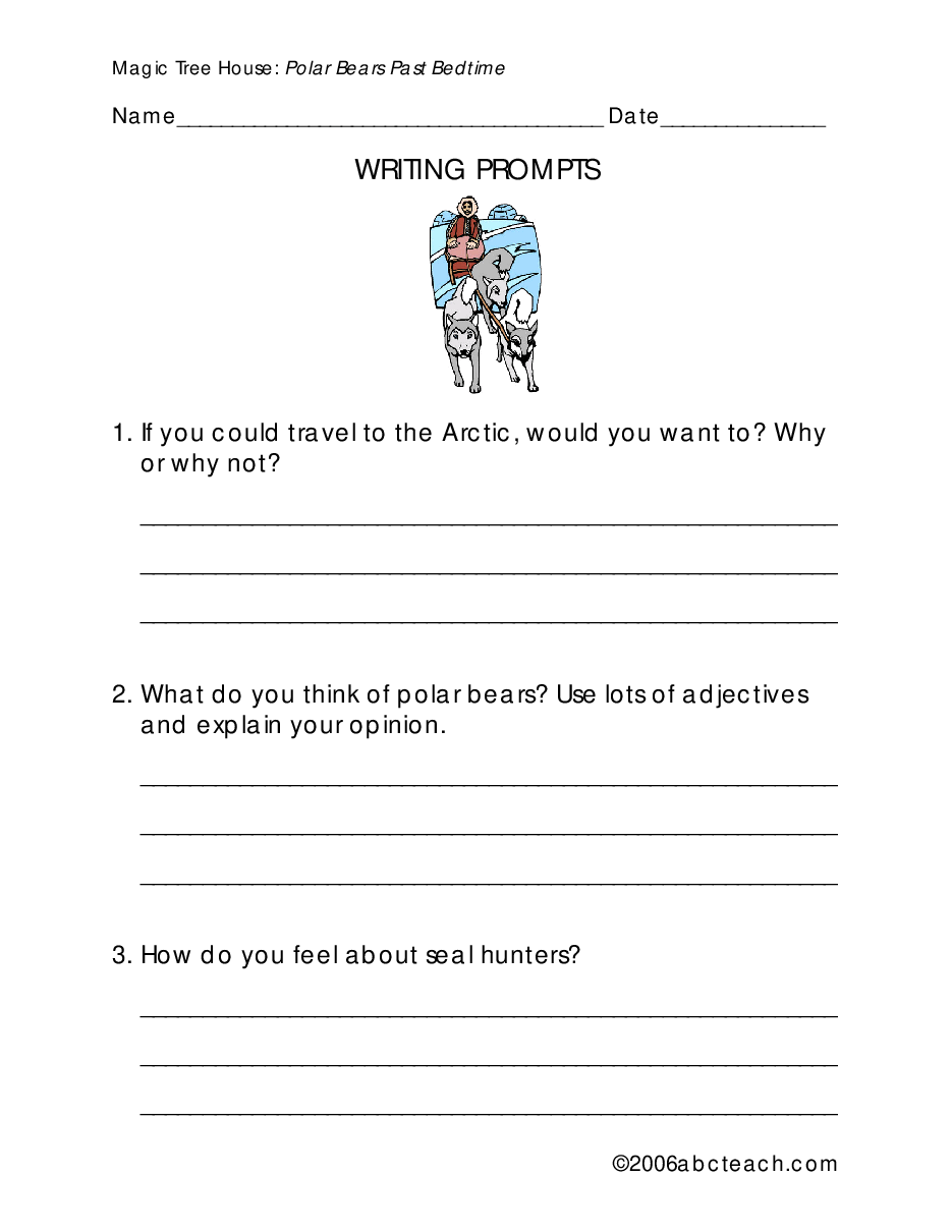 Magic Tree House 配套练习资料MTH12_polar bears past bedtime.pdf，第3页预览