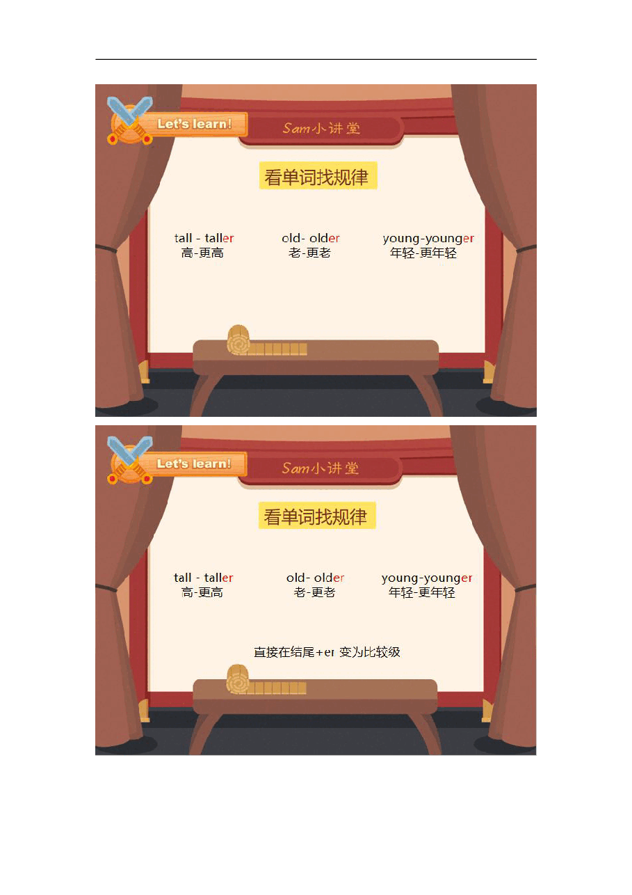 初中英语语法精讲:形容词和复习(比较级).pdf,第3页预览