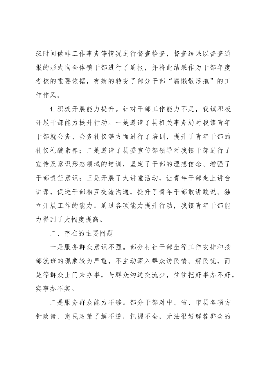 2022年干部作风整顿工作和优化营商环境工作总结报告(镇乡).docx,第3页预览