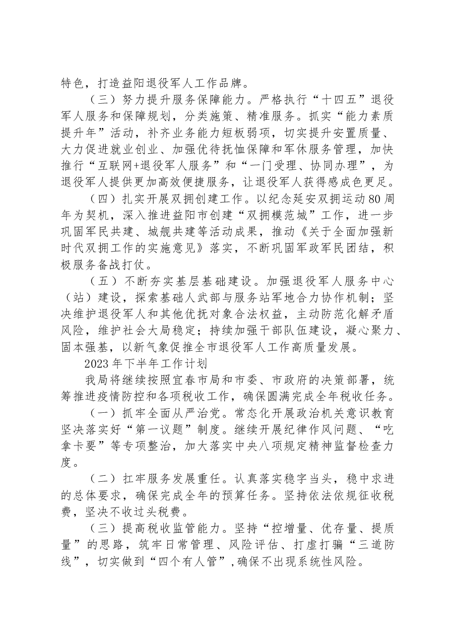(9篇)2023年下半年工作计划汇编.docx,第2页预览