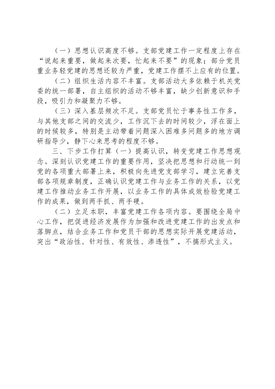 2023年上半年党支部书记抓党建工作述职报告.docx,第3页预览