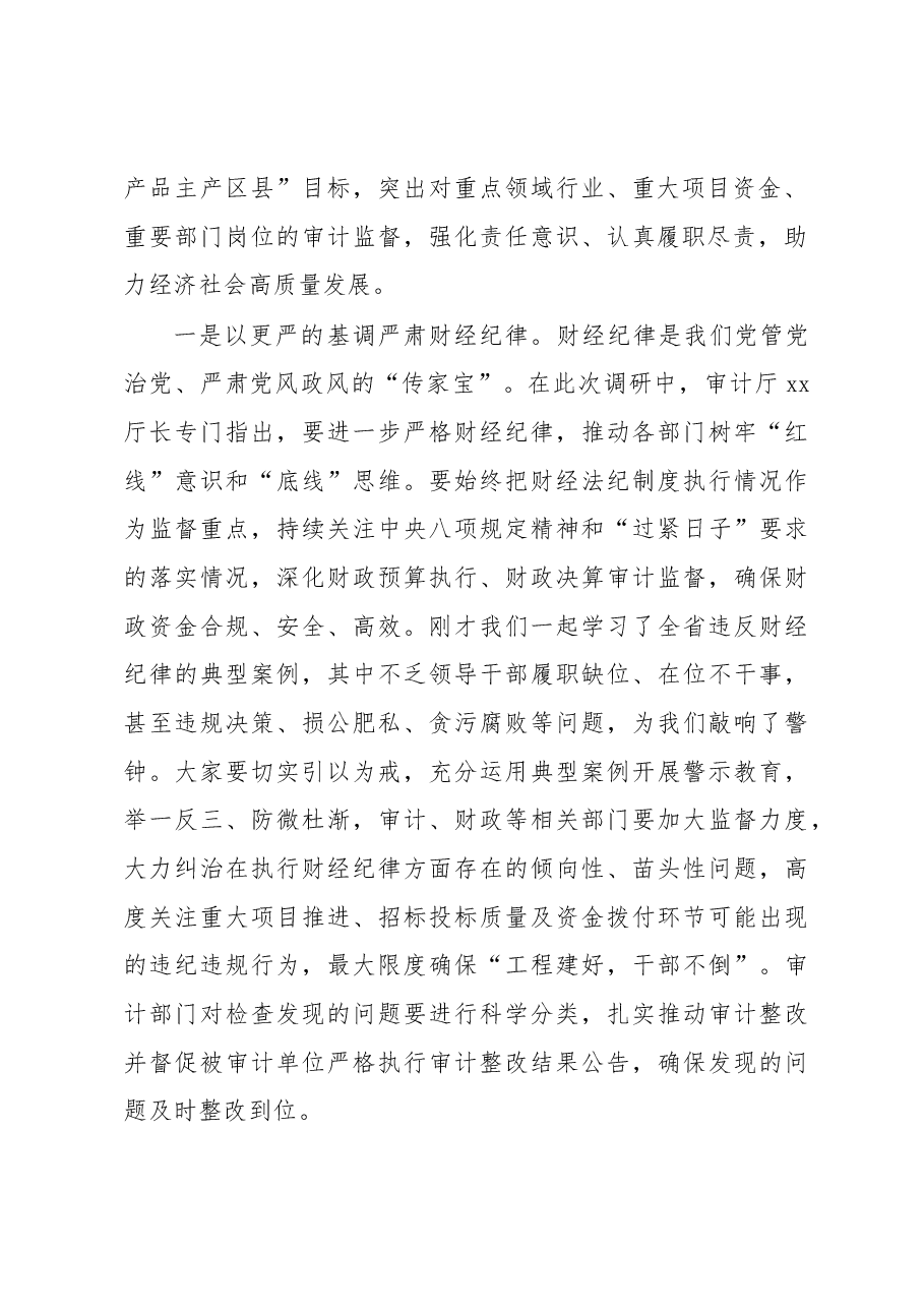 在县委审计委员会会议上的讲话.docx,第2页预览
