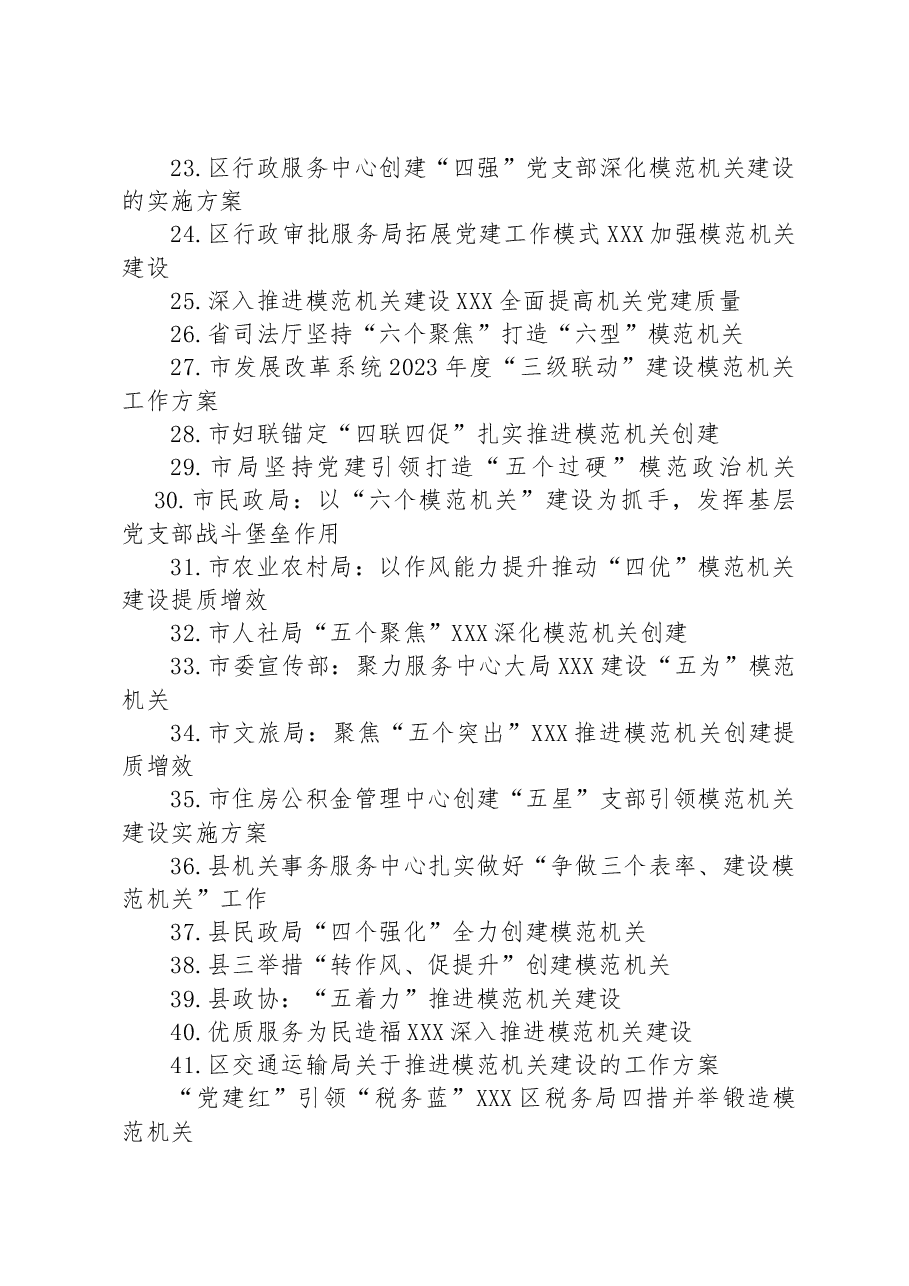(41篇)关于模范机关建设的材料汇编.docx,第2页预览