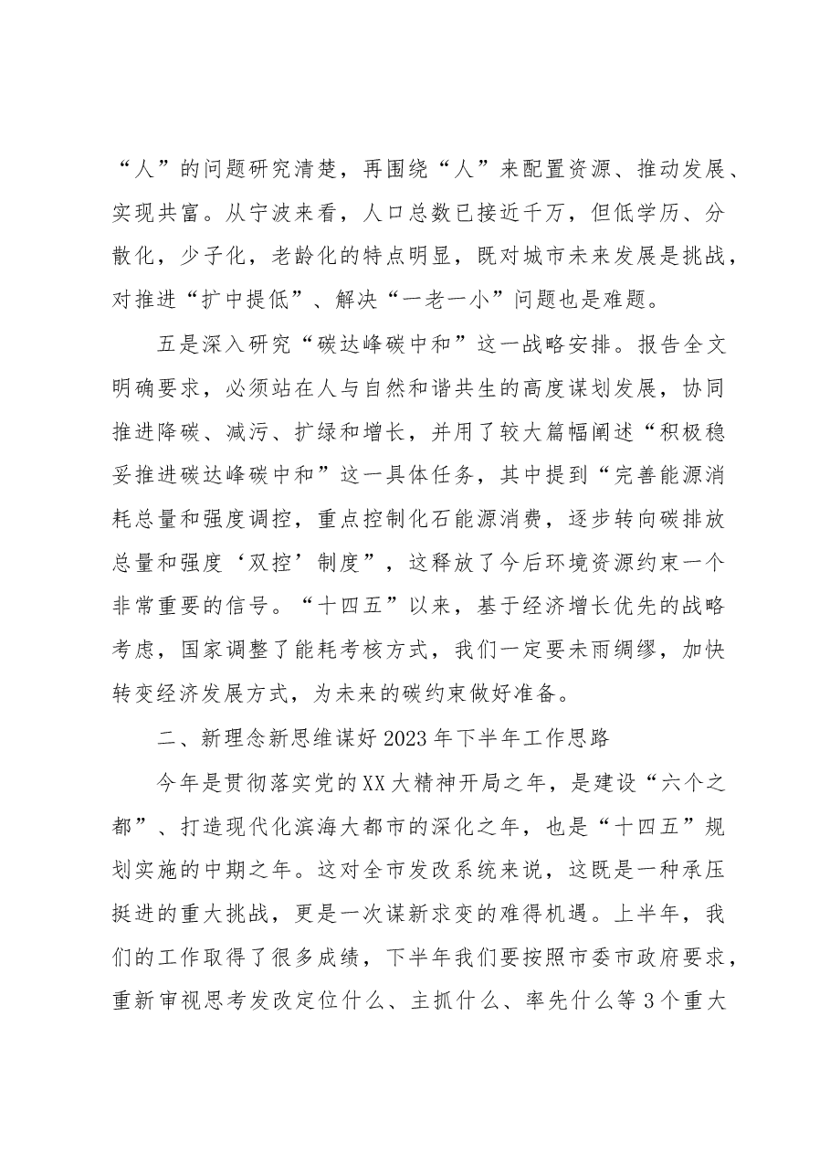 在市发改系统务虚会上的总结讲话.docx,第4页预览