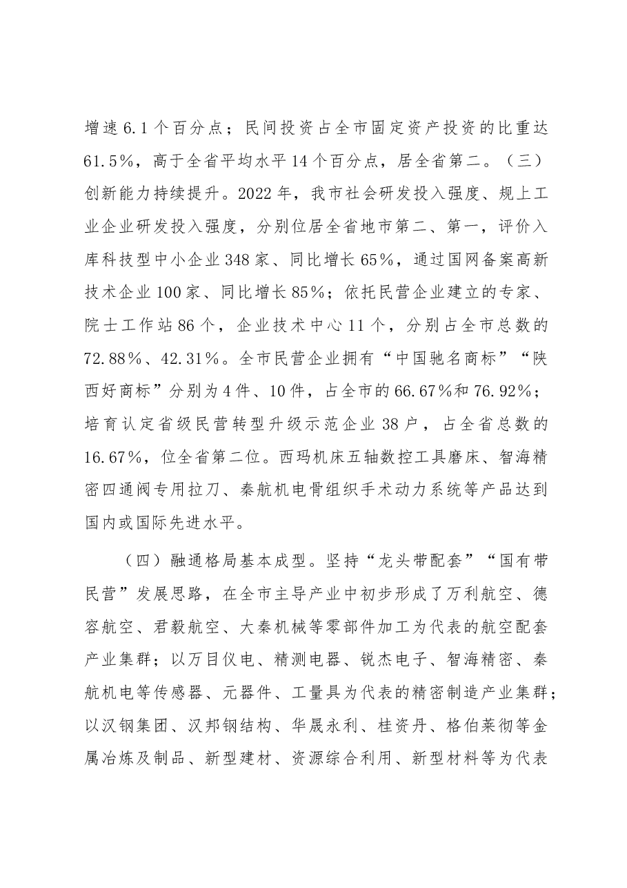 市民营经济发展情况调研报告.docx,第3页预览