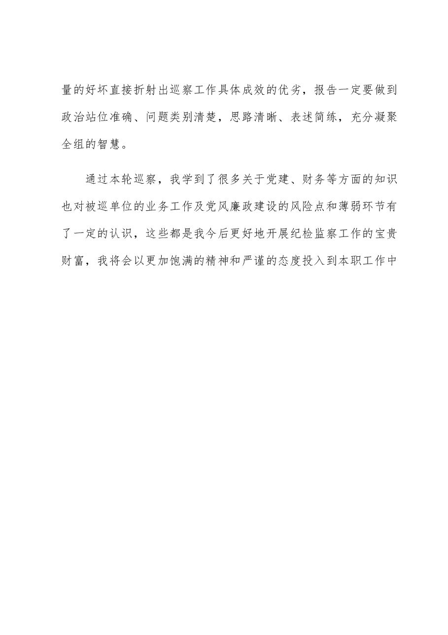巡察干部座谈交流发言材料.docx,第4页预览