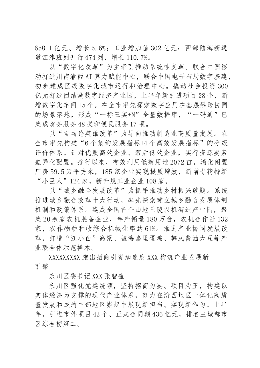 加快项目建设投资放量 推动高质量发展稳进增效.docx,第4页预览