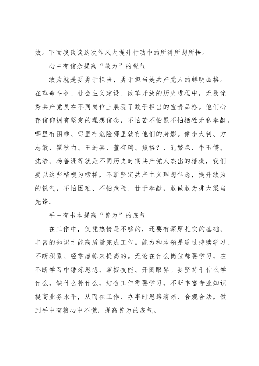 (4篇)党支部党员干部在“敢为善为谋发展勇挑大梁当先锋”主题党日活动发言材料汇编.docx,第2页预览