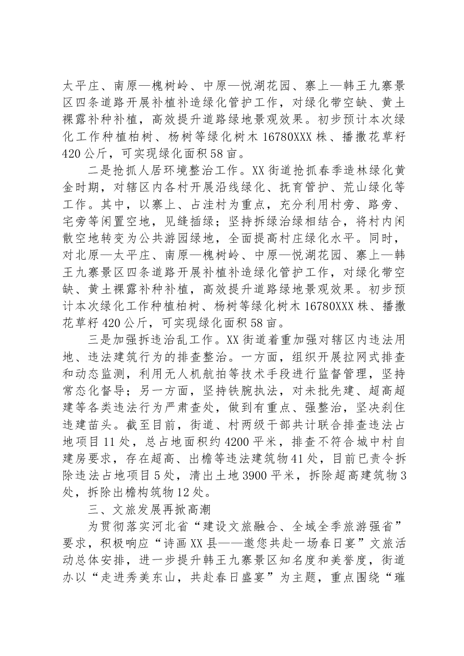 街道办事处2023年上半年总结及下半年工作计划.docx,第2页预览