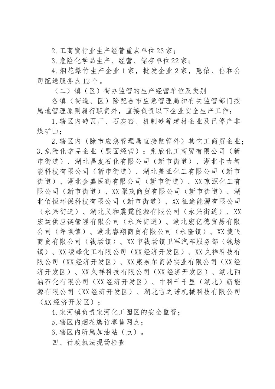 市应急管理局2023年安全生产监督检查执法工作计划.docx,第3页预览
