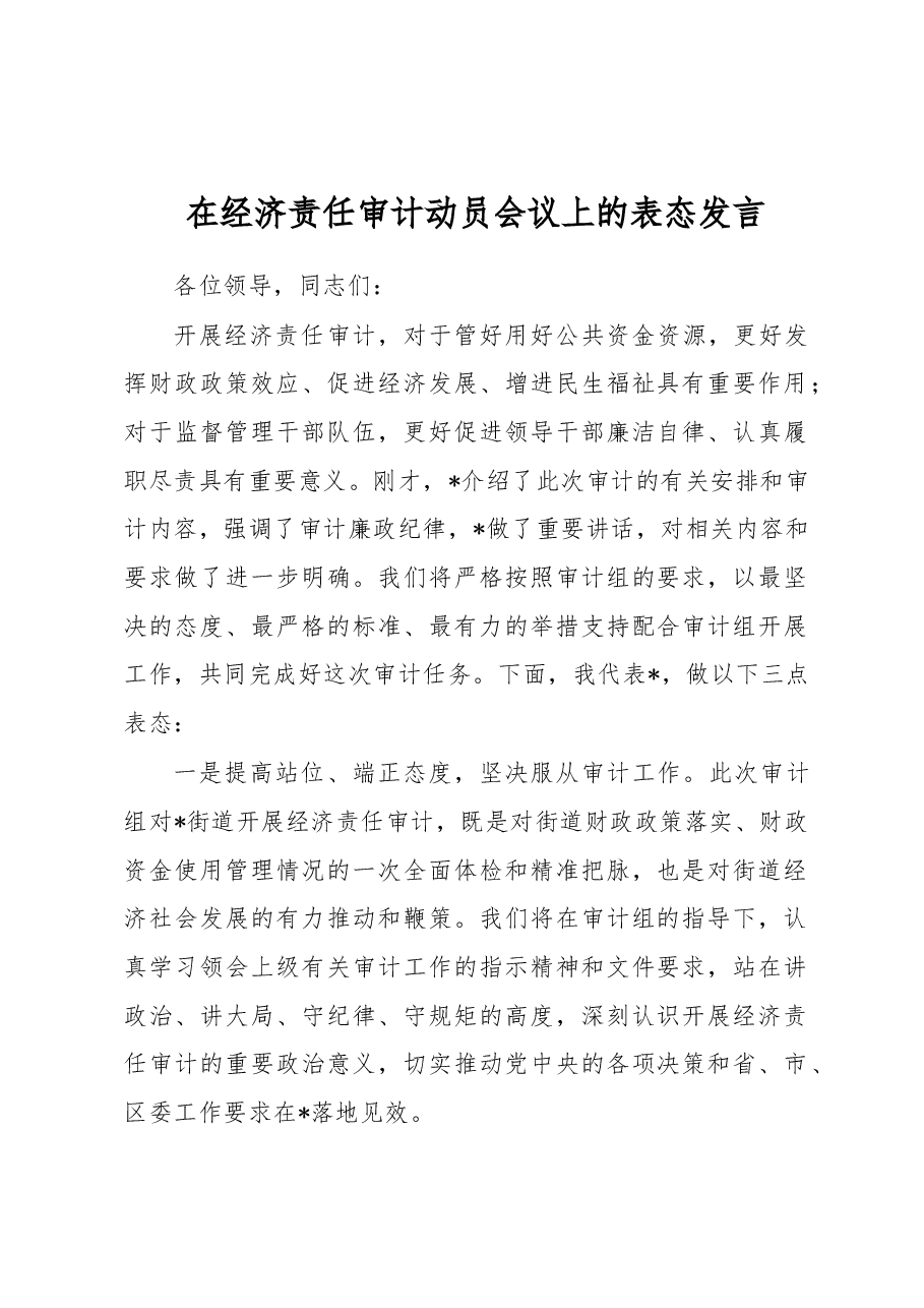 在经济责任审计动员会议上的表态发言.docx,第1页预览