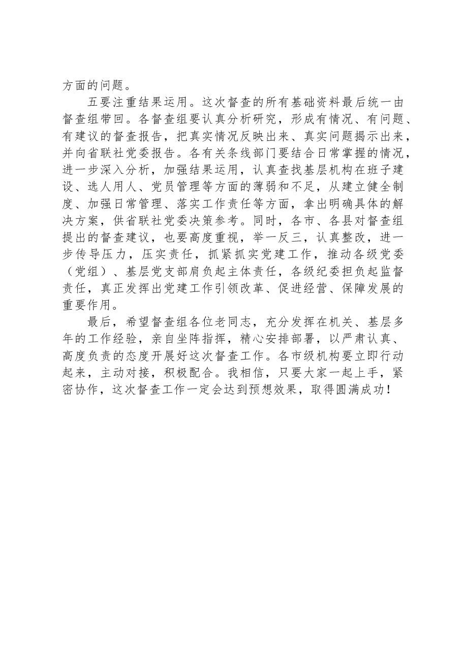 在党建工作专项督查动员部署会讲话.docx,第3页预览