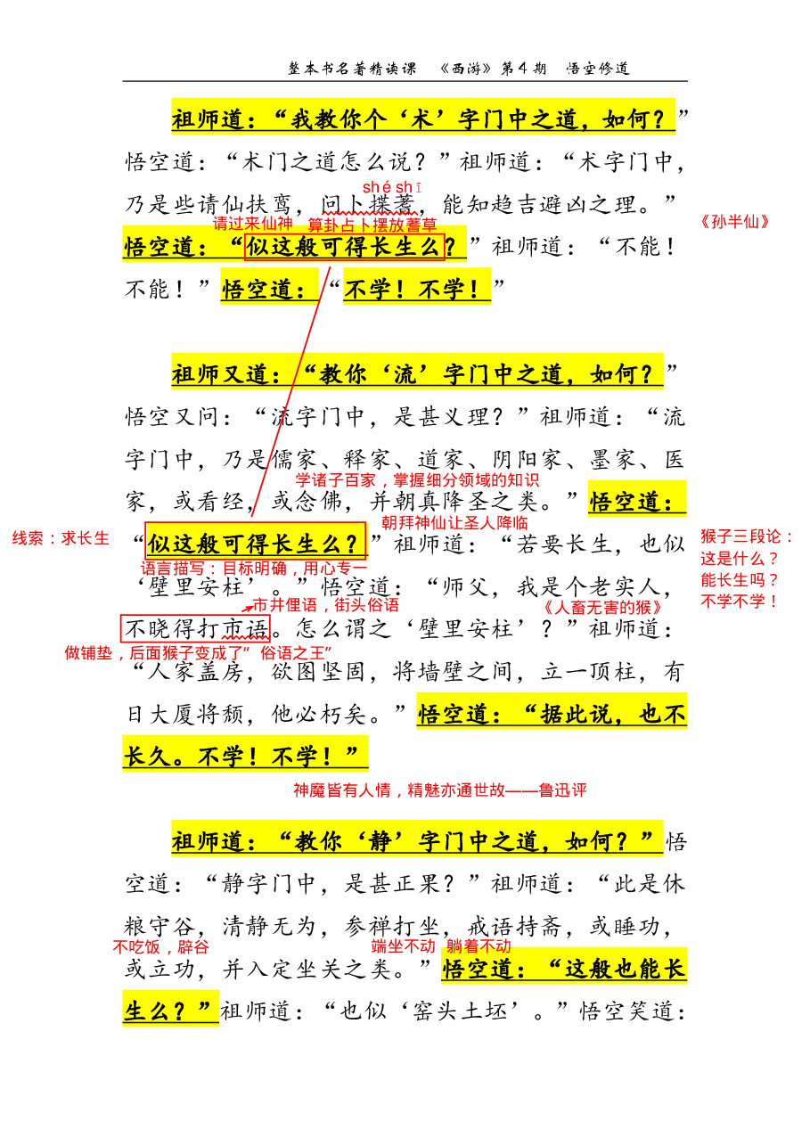 西游第04期 悟空修道【标准版笔记】.pdf,第2页预览