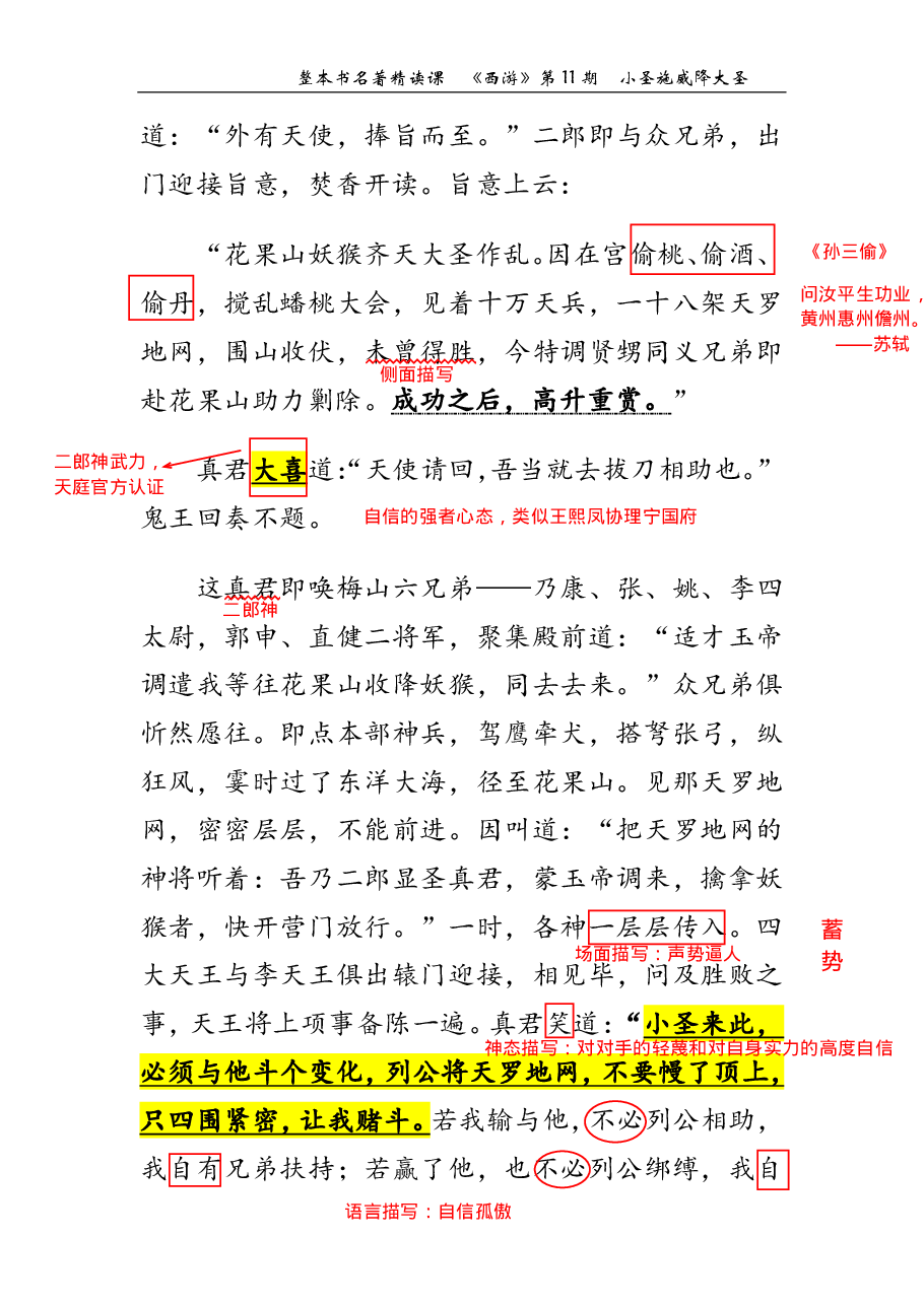 西游第11期 小圣施威降大圣(标准版笔记).pdf,第2页预览