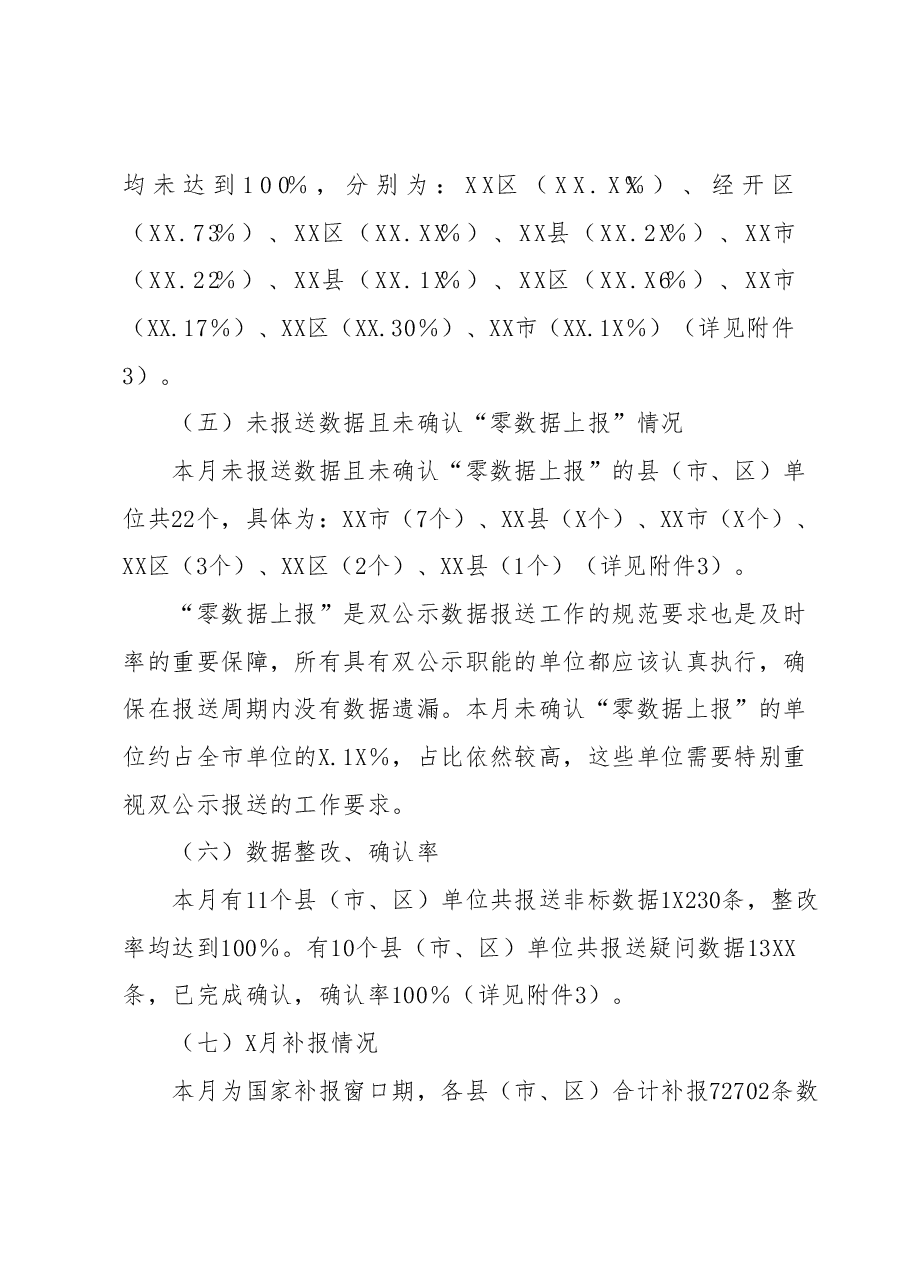XX市发展和改革局关于XX市“双公示”工作2023年5月情况的通报.docx,第4页预览