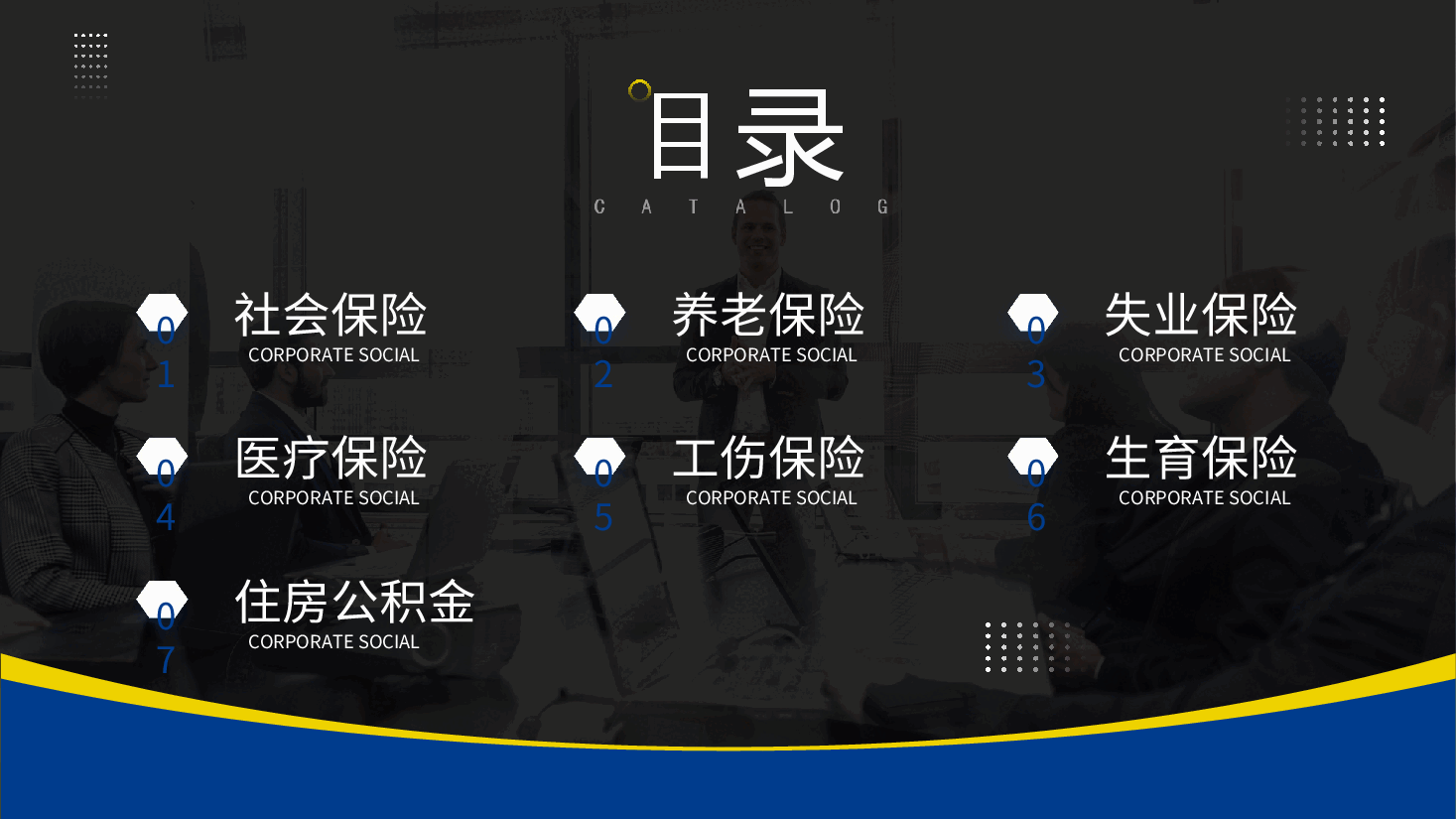 蓝色简约风格企业社会保险基础知识培训PPT.ppt,第3页预览