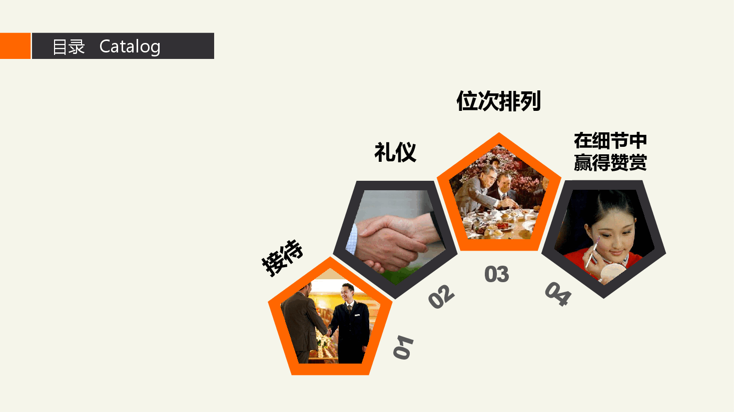 商务风公务接待礼仪知识讲座PPT.pptx,第2页预览
