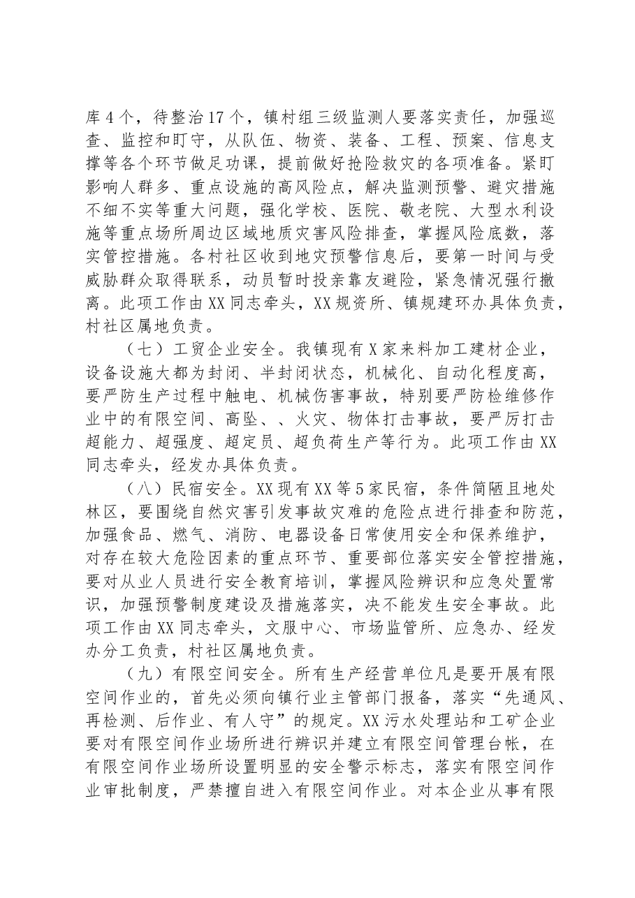 在全镇重大事故隐患专项排查整治2023行动再动员再部署暨百日攻坚行动动员会上的讲话.docx,第4页预览